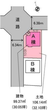 配置図　Ａ棟