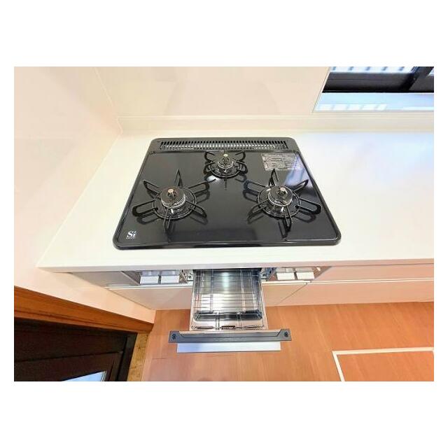 コンロ新品交換済み