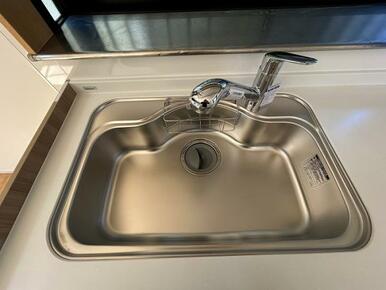 「キッチン」洗い物のしやすいシンクです