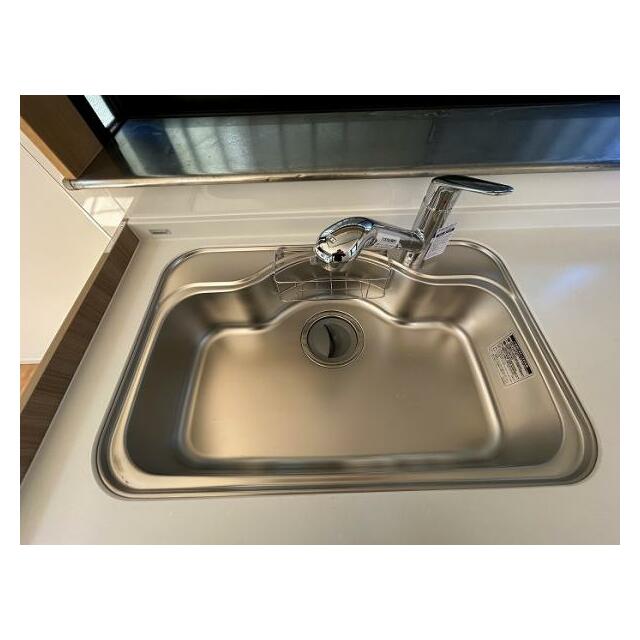 「キッチン」洗い物のしやすいシンクです