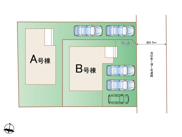 物件画像 福岡市東区 青葉７丁目 (土井駅) 2階建 3LDK