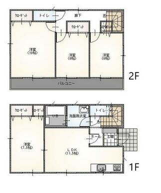 参考プラン　間取り図