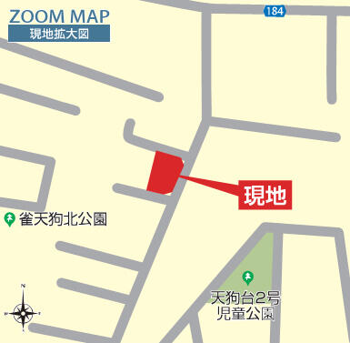 現地案内図・拡大