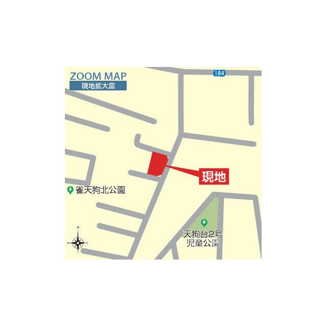 現地案内図・拡大