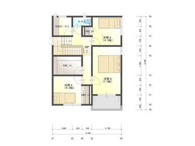 ２Ｆ間取り図