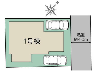 泉北郡忠岡町忠岡東1丁目1棟 区画図