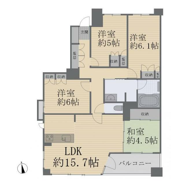 apartment 南小泉３丁目
