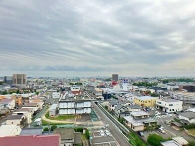 「眺望」最上階の為見晴らしがよいです。