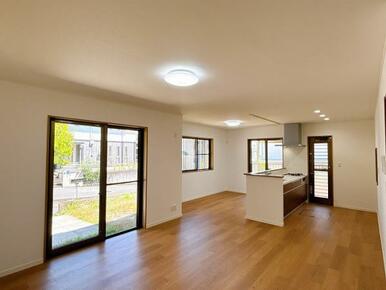 キッチンにはゆとりがあります