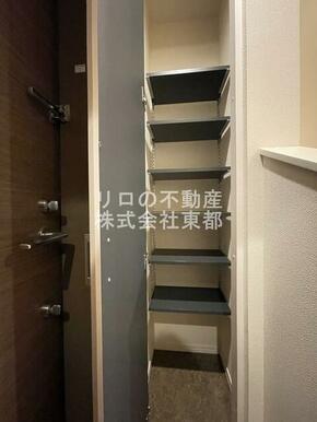 自慢のシューズを大切に、キレイに収納できます☆