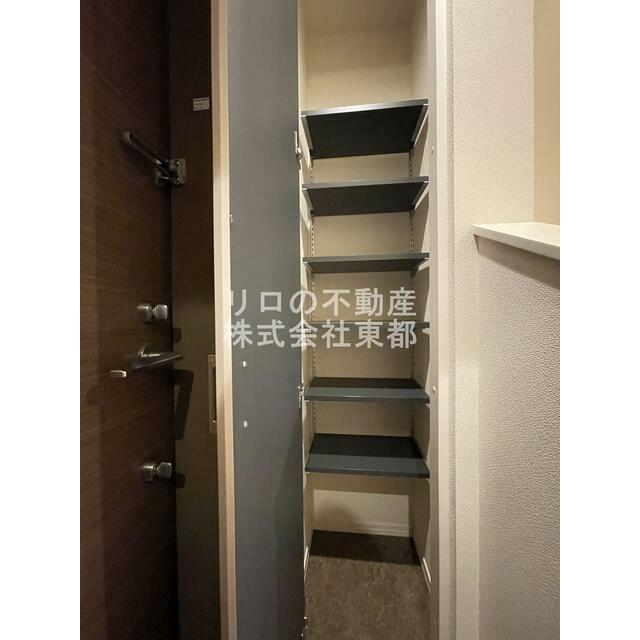 自慢のシューズを大切に、キレイに収納できます☆