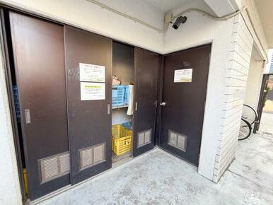 専用ゴミ置き場