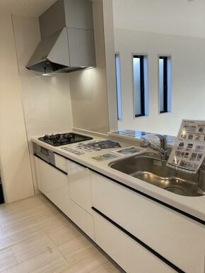 夕食を作りながら翌朝のお弁当の下ごしらえも楽勝（2号棟）