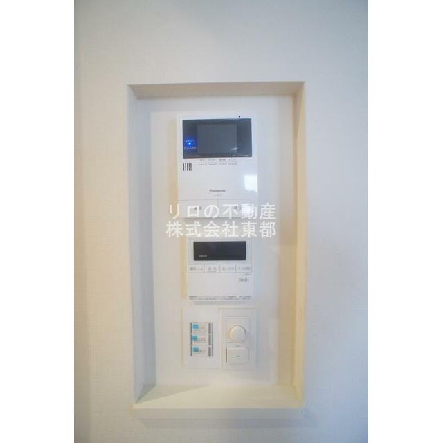 訪問者が一目で分かるＴＶモニタ付インターホンです！