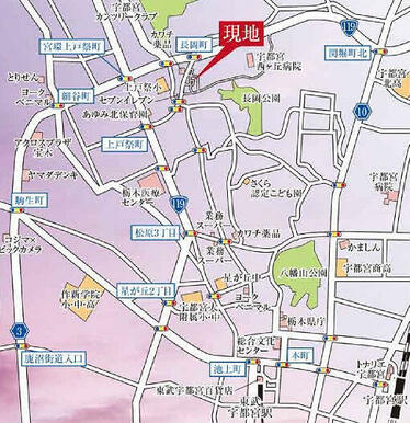 現地案内図