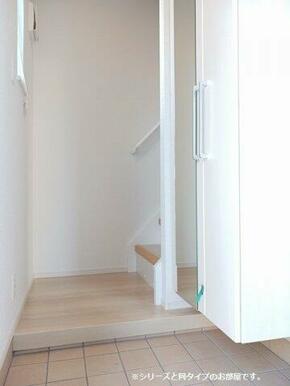 きれいな玄関です