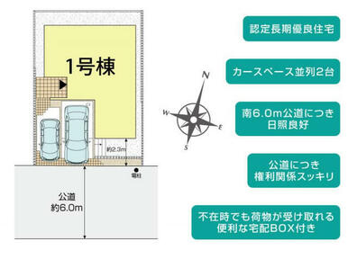 横浜市磯子区杉田6丁目1棟 区画図