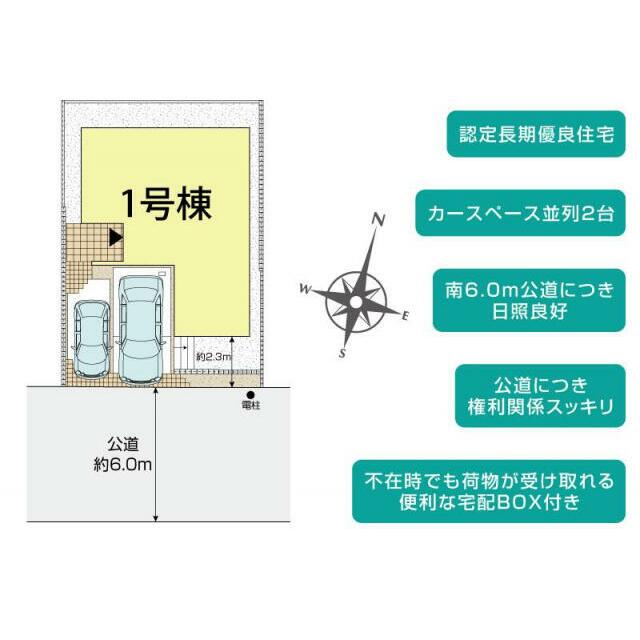 横浜市磯子区杉田6丁目1棟 区画図