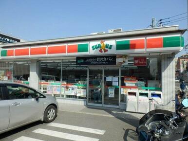 サンクス 大田上池台四丁目店