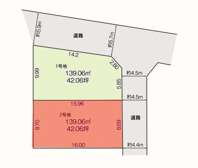 物件画像 福津市 西福間１丁目 (福間駅) 住宅用地