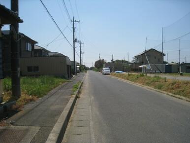 前面道路