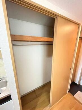 たくさん収納可能なクローゼット