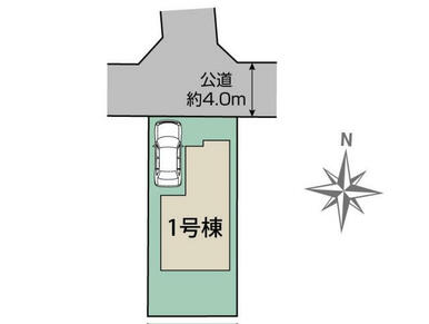 小平学園東町1棟 区画図