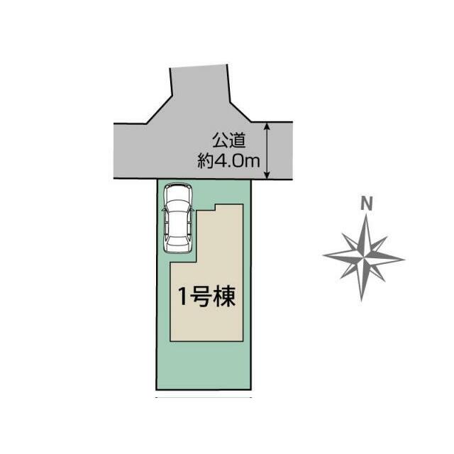小平学園東町1棟 区画図