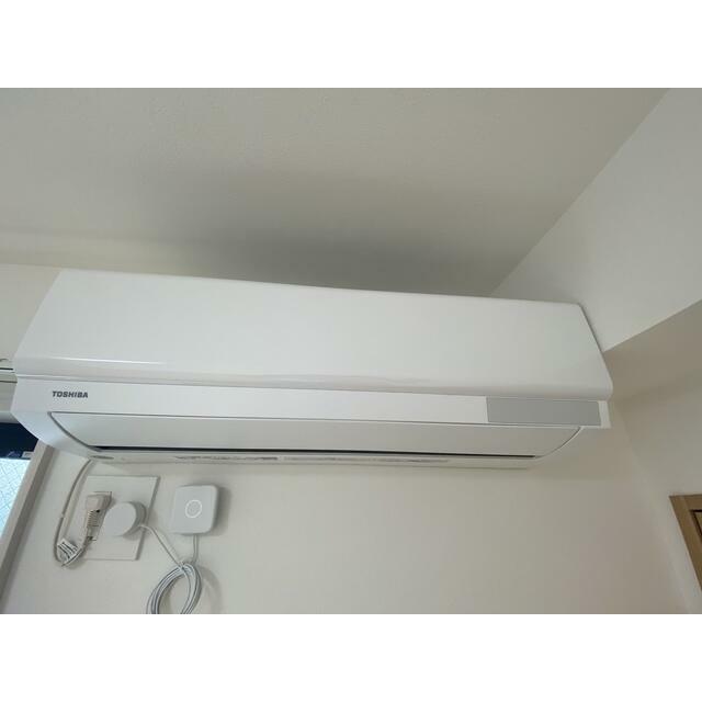 エアコン設置済みなので面倒な取り付け作業いりません♪