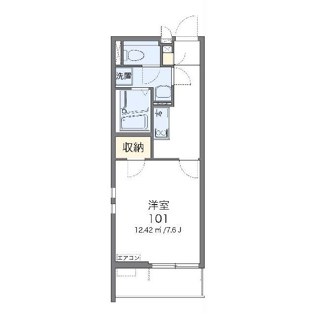 代表的な間取のため実際の間取とは異なる場合があります