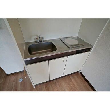 IHコンロ付キッチン