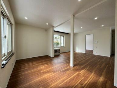 仕切りをつけて部屋とすることも可能です。