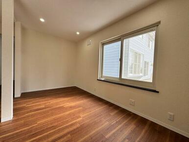 リビングと続くスペース。