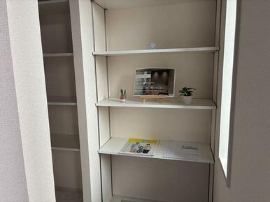 ものが多い人にとって収納力はやっぱり大事なチェックポイント（1号棟）
