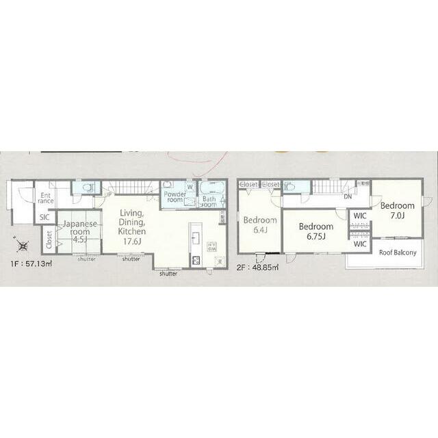 ７号棟　間取り図
