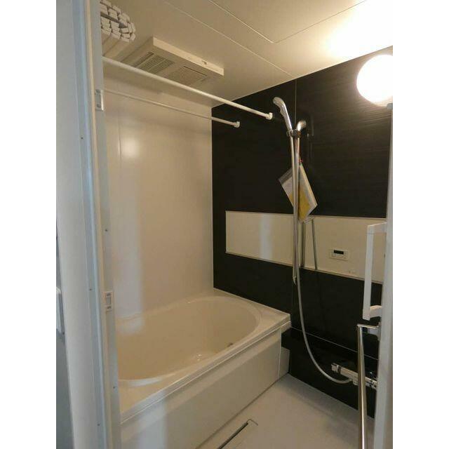 浴室乾燥機付きで雨の日の洗濯物も◎