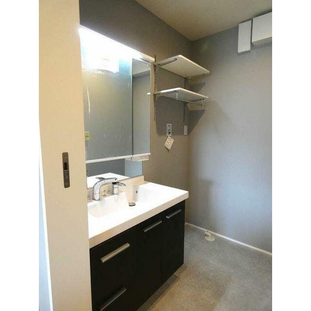 嬉しい幅広タイプの洗面台です！