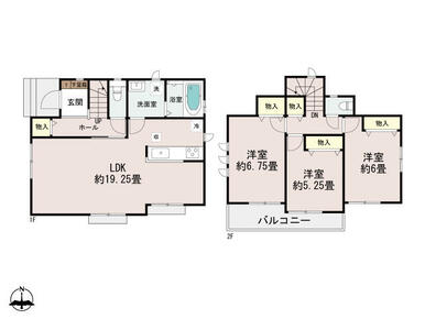 ２号棟間取り図