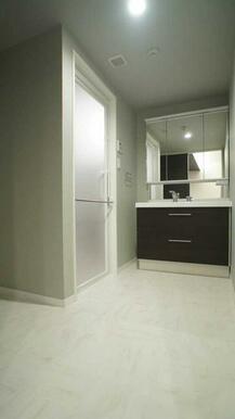 洗面化粧台でございます