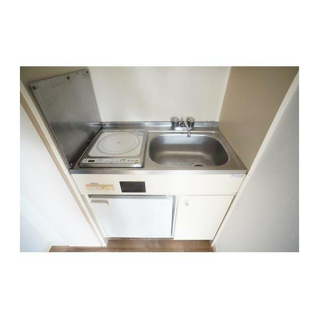 IHコンロ・ミニ冷蔵庫付きキッチン