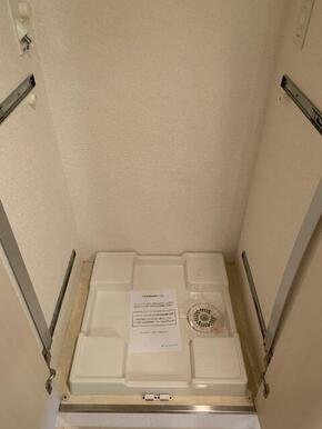 室内洗濯機置き場♪