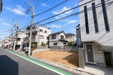 更地にした場合のイメージ写真です。現況は建物がございます。