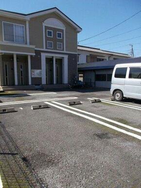 駐車スペースもあります