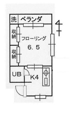 洗濯機置き場が正面ベランダ右側に変わりました。