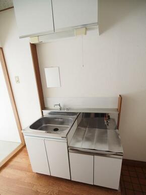 ガスコンロ設置可