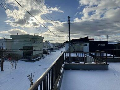 約22.00㎡のワイドバルコニー♪