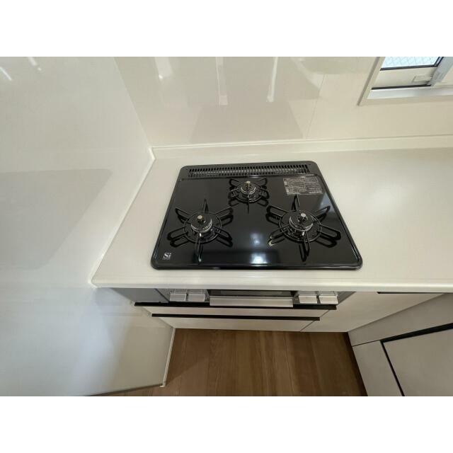 1号棟キッチン（ガスコンロ）