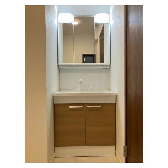 洗面台新調