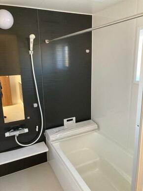 お風呂で疲れを洗い落として心地よく1日終了（2号棟）