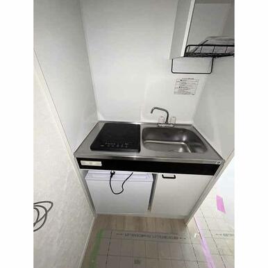 ミニ冷蔵庫/IHコンロあり！※同タイプ参考写真